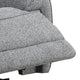 Cote Power Recliner Chair | Gray Boucle | Pillow Top Arms | Solid Wood BM339223