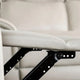 Lenne Manual Recliner Chair | Taupe Leather Match | Padded Arms BM339224