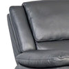 Larus Manual Loveseat | Dark Gray Leather Match | Pillow Top Arms | 60’’ BM339227