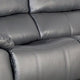 Larus Manual Loveseat | Dark Gray Leather Match | Pillow Top Arms | 60’’ BM339227