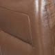 Teren Power Recliner Chair | Rich Caramel Brown Leather Match | Foam BM339229