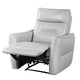 Teren Power Recliner Chair | Rich Taupe Leather Match | Foam