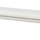 Miamy Bench | Cream White Wood Frame | Textured Fabric | 55’’ BM339233