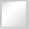 Miamy Dresser Mirror | 44’’ Cream White Wood Frame | Bevelled Edge BM339234