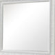 Miamy Dresser Mirror | 44’’ Cream White Wood Frame | Bevelled Edge BM339234