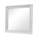 Miamy Dresser Mirror | 44’’ Cream White Wood Frame | Bevelled Edge BM339234