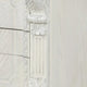 Naddy Nightstand | 2 Drawers | USB | Wire Brushed White Wood | 30’’ BM339237