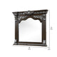 Naddy Dresser Mirror | Espresso Brown Wood | Beveled | 48’’ BM339238