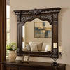Naddy Dresser Mirror | Espresso Brown Wood | Beveled | 48’’ BM339238