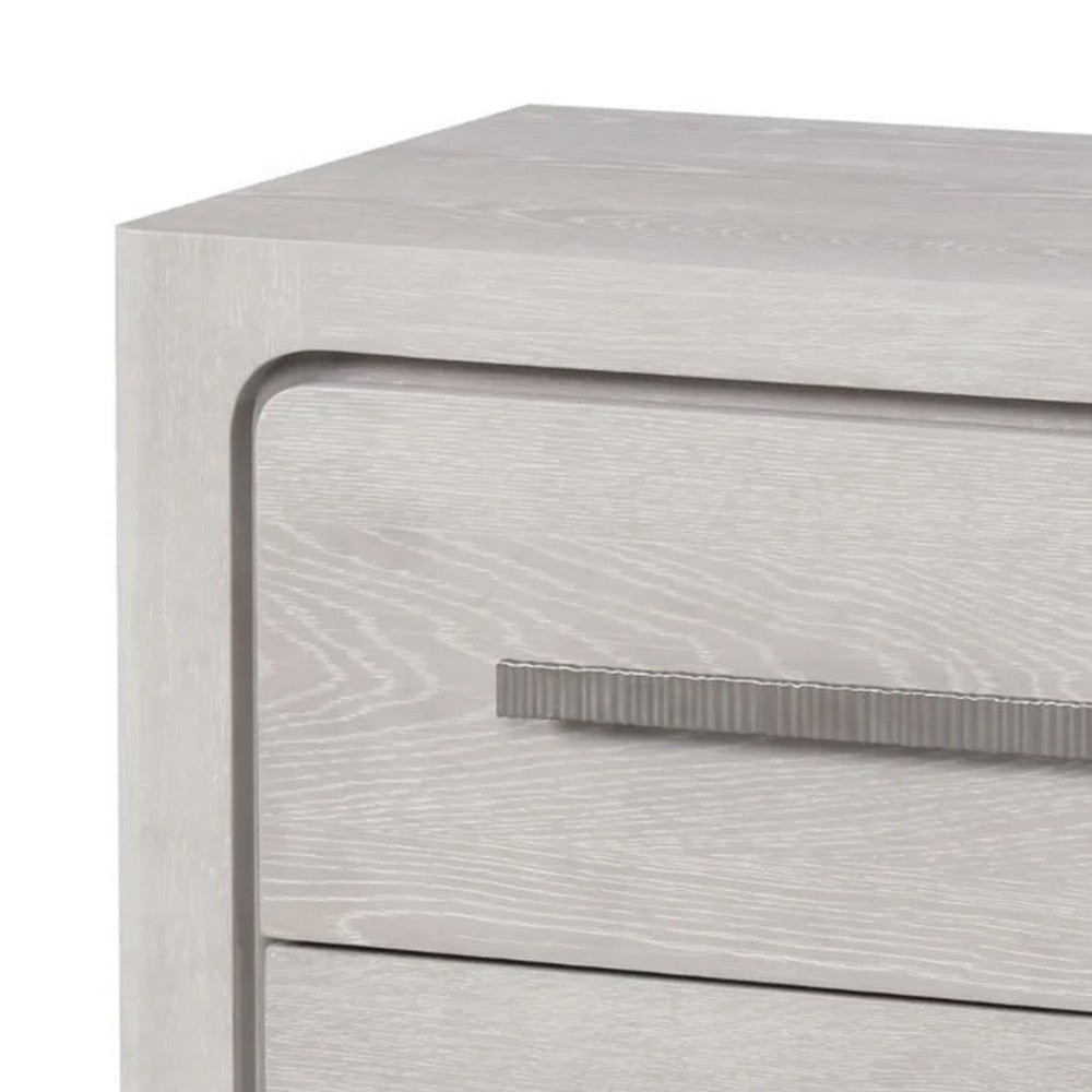 Thorne Nightstand | White Oak Solid Rubberwood | 27’’ BM339243