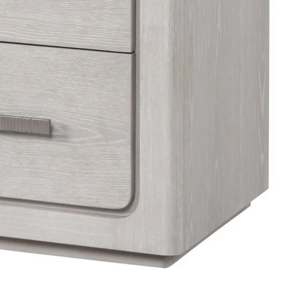 Thorne Nightstand | White Oak Solid Rubberwood | 27’’ BM339243