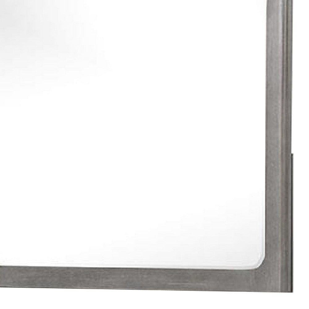 Thorne Dresser Mirror | Warm Gray Rubberwood | Beveled Edge | 40’’ BM339244