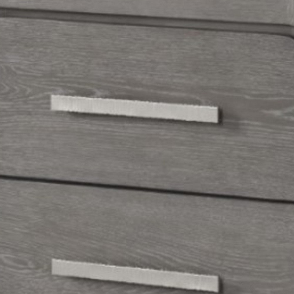 Thorne Nightstand | 2 Drawers w Top Felt Lining | Warm Gray | 27’’ BM339245