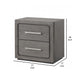 Thorne Nightstand | 2 Drawers w Top Felt Lining | Warm Gray | 27’’ BM339245