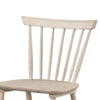 Baylee Side Dining Chair Set of 2 | Spindle Back | Tapered Legs | White Oak Wood