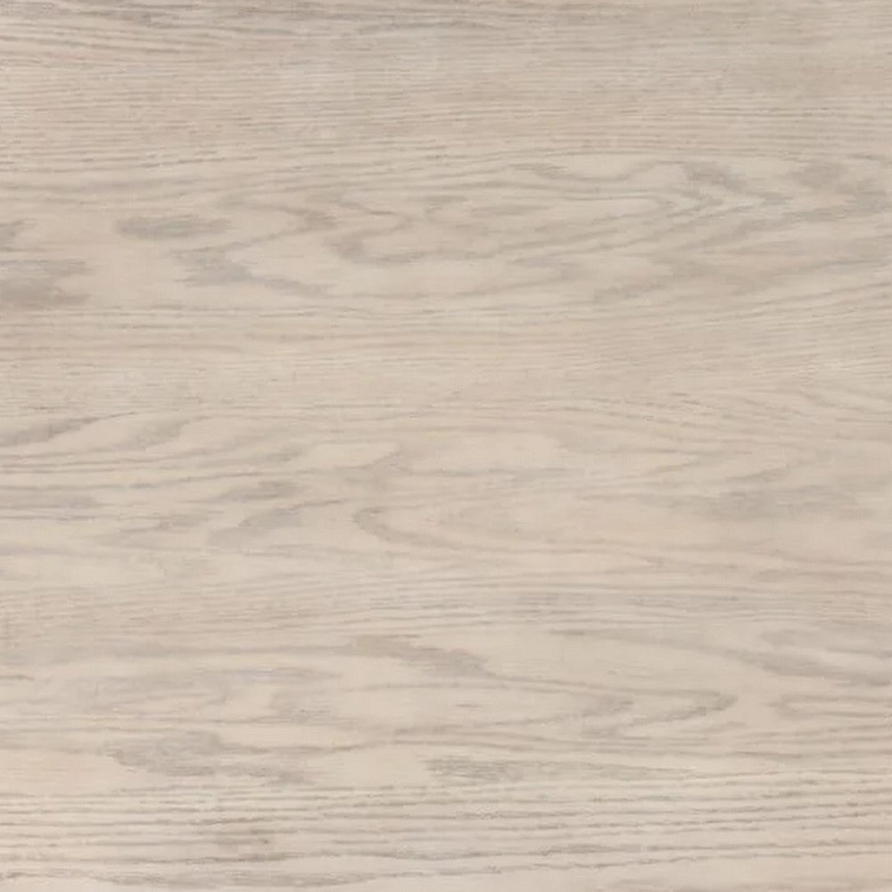 Yely Round Dining Table | Shaker-Style Legs | Natural Oak Rubberwood | 42’’ BM339250