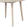 Yely Round Dining Table | Shaker-Style Legs | Natural Oak Rubberwood | 42’’ BM339250