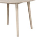 Yely Round Dining Table | Shaker-Style Legs | Natural Oak Rubberwood | 42’’ BM339250