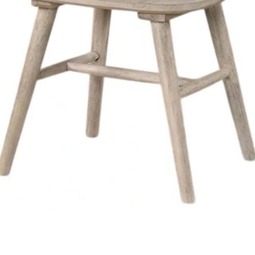 Yely Dining Chair Set of 2 | Spindle Back & Shaker Legs | Black Wood