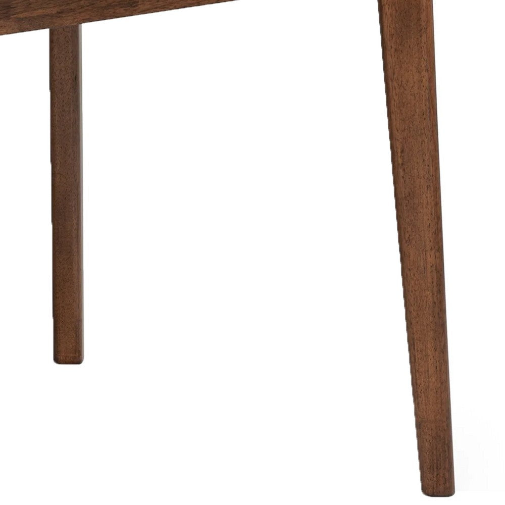 Lexy Rectangular Dining Table | Angled Legs | Walnut Solid Wood | 71’’ BM339257