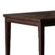 Witzy Dining Table | Espresso Brown Solid Poplar Wood | 90’’ Rectangular Top BM339269