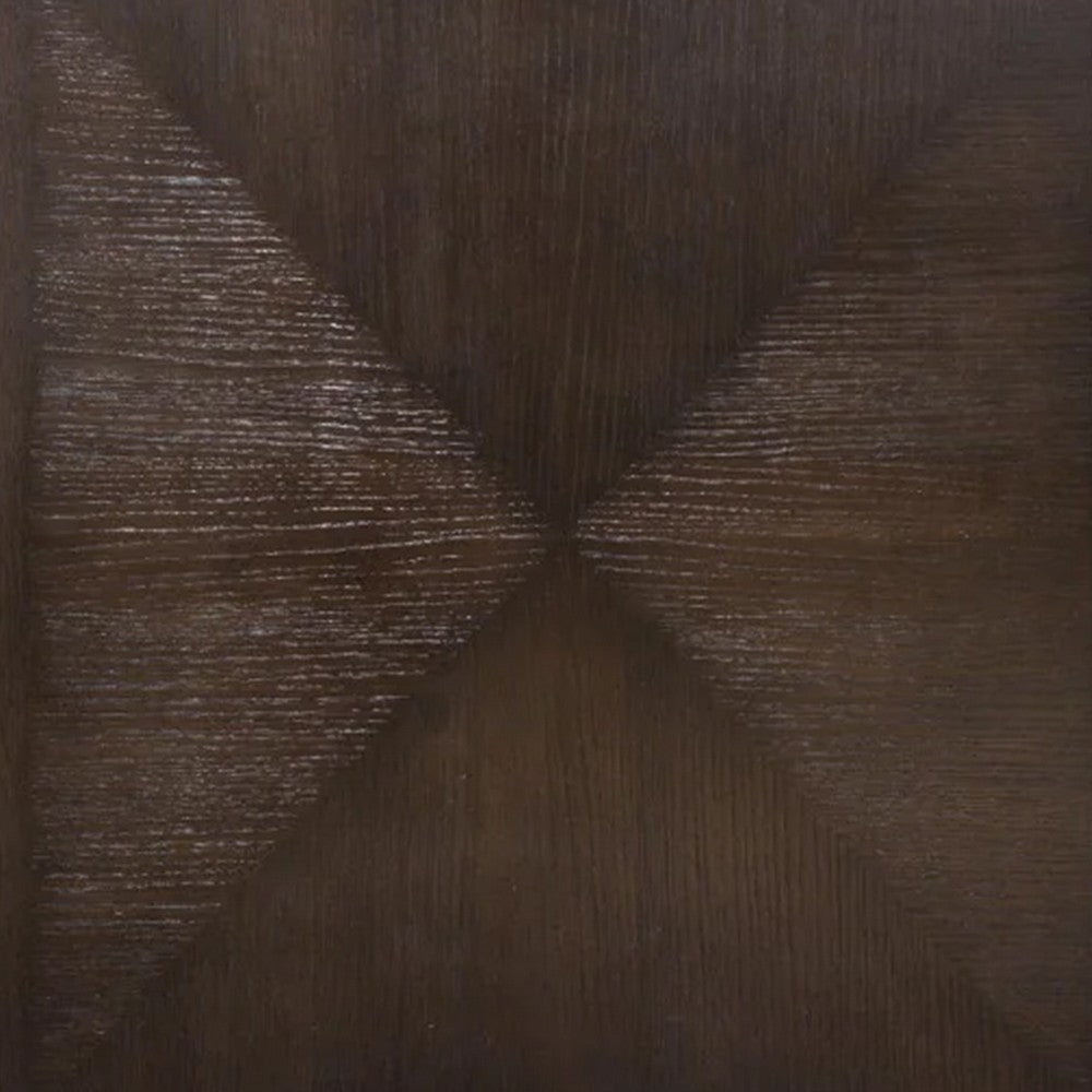 Witzy Dining Table | Espresso Brown Solid Poplar Wood | 90’’ Rectangular Top BM339269