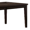 Witzy Dining Table | Espresso Brown Solid Poplar Wood | 90’’ Rectangular Top BM339269