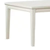 Witzy Dining Table | White Oak Solid Poplar Wood | 90" Rectangular