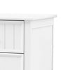 Toli Nightstand 2 Drawers w Round Knobs | White Solid Hardwood | 24’’ BM339277