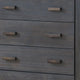 Biom Tall Dresser Chest | 5 Drawers | Charcoal Brown Solid Hardwood BM339278