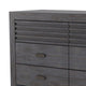 Biom Wide Dresser | 6 Storage Drawers | Charcoal Brown Solid Hardwood BM339279