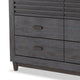 Biom Wide Dresser | 6 Storage Drawers | Charcoal Brown Solid Hardwood BM339279