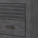 Biom Nightstand | 2 Drawers | Charcoal Brown Solid Hardwood | 24’’ BM339280