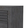 Biom Nightstand | 2 Drawers | Charcoal Brown Solid Hardwood | 24’’ BM339280