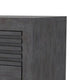 Biom Nightstand | 2 Drawers | Charcoal Brown Solid Hardwood | 24’’ BM339280