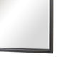 Osko 42’’ Dresser Mirror | Rounded Edges | Black Poplar Wood BM339292