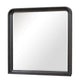 Osko 42’’ Dresser Mirror | Rounded Edges | Black Poplar Wood BM339292