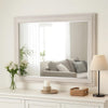 Loji 48’’ Dresser Mirror | Weathered Gray Frame | Solid Rubberwood BM339294