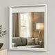 Broy 40’’ Dresser Mirror | Champagne Gray Wood | Rounded Edges BM339299