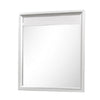 Broy 40’’ Dresser Mirror | Champagne Gray Wood | Rounded Edges BM339299
