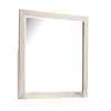 Hyao Dresser Mirror | White Wash Veneer | 38’’ Square Frame BM339310