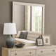Hyao Dresser Mirror | White Wash Veneer | 38’’ Square Frame BM339310