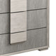 Nomi Tall Dresser Chest | 5 Drawers and Melamine Top | Stone Gray Front BM339312
