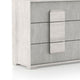 Nomi Wide Dresser | 6 Drawers and Melamine Top | Stone Gray Front BM339313