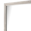 Miot Dresser Mirror | 39’’ Square Wood Frame | White Wash BM339318
