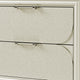 Zema Nightstand | 2 Drawers w Acrylic Handles | Silver Rubberwood | 30’’ BM339320