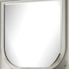 Dima Dresser Mirror | 38’’ | White Rubberwood | Embossed Panels w LED BM339322
