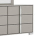 Suni Wide Dresser | Light Taupe Wood with UV Finish | 6 Drawers BM339325