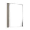 Suni Dresser Mirror | 40’’ | Sleek Light Taupe Wood | Frameless Design BM339326