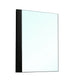Suni Dresser Mirror | 40’’ | Sleek Piano Black Wood | Frameless Design BM339330